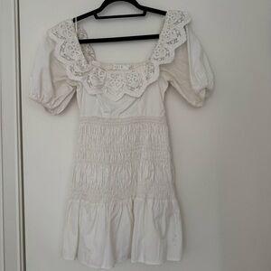 ASTR The Label White Mini Dress